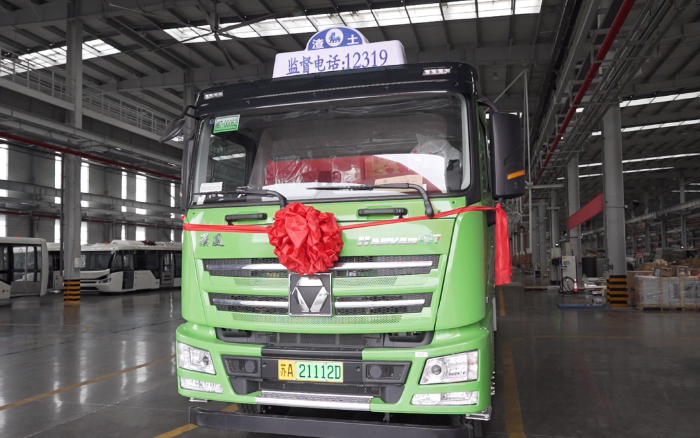 奔赴南京！130臺徐工新能源渣土車再掀零碳浪潮