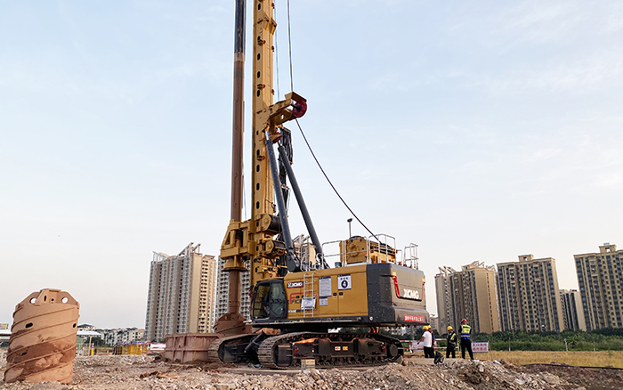 夯基珠江畔，徐工旋挖鉆機(jī)助建超級(jí)工程！