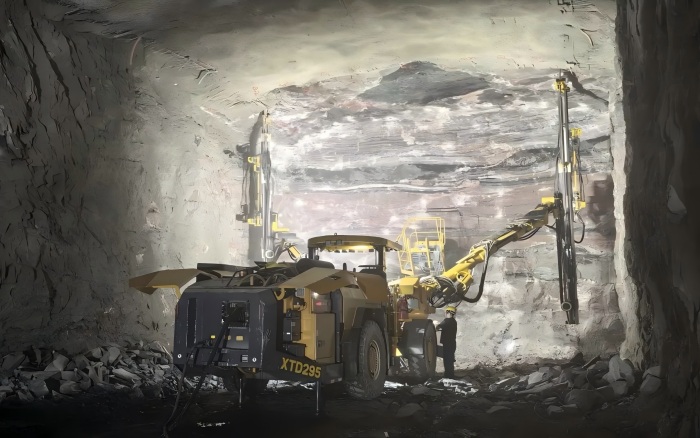 破堅壁，筑通途！徐工雙臂鑿巖臺車助建靈壽蓄能電站