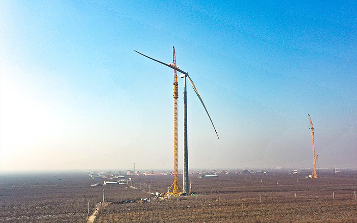 雙塔擎風！XGL3300-220S助建華北平原400MW風電項目