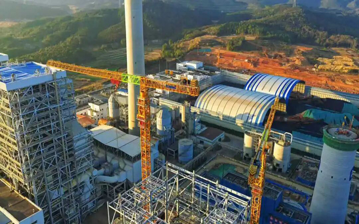 火電建設首選！徐工雙塔提速國家電投2x1000MW機組擴建